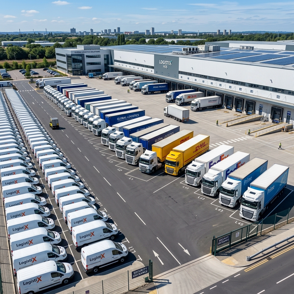 SmartAura Logistics Hub